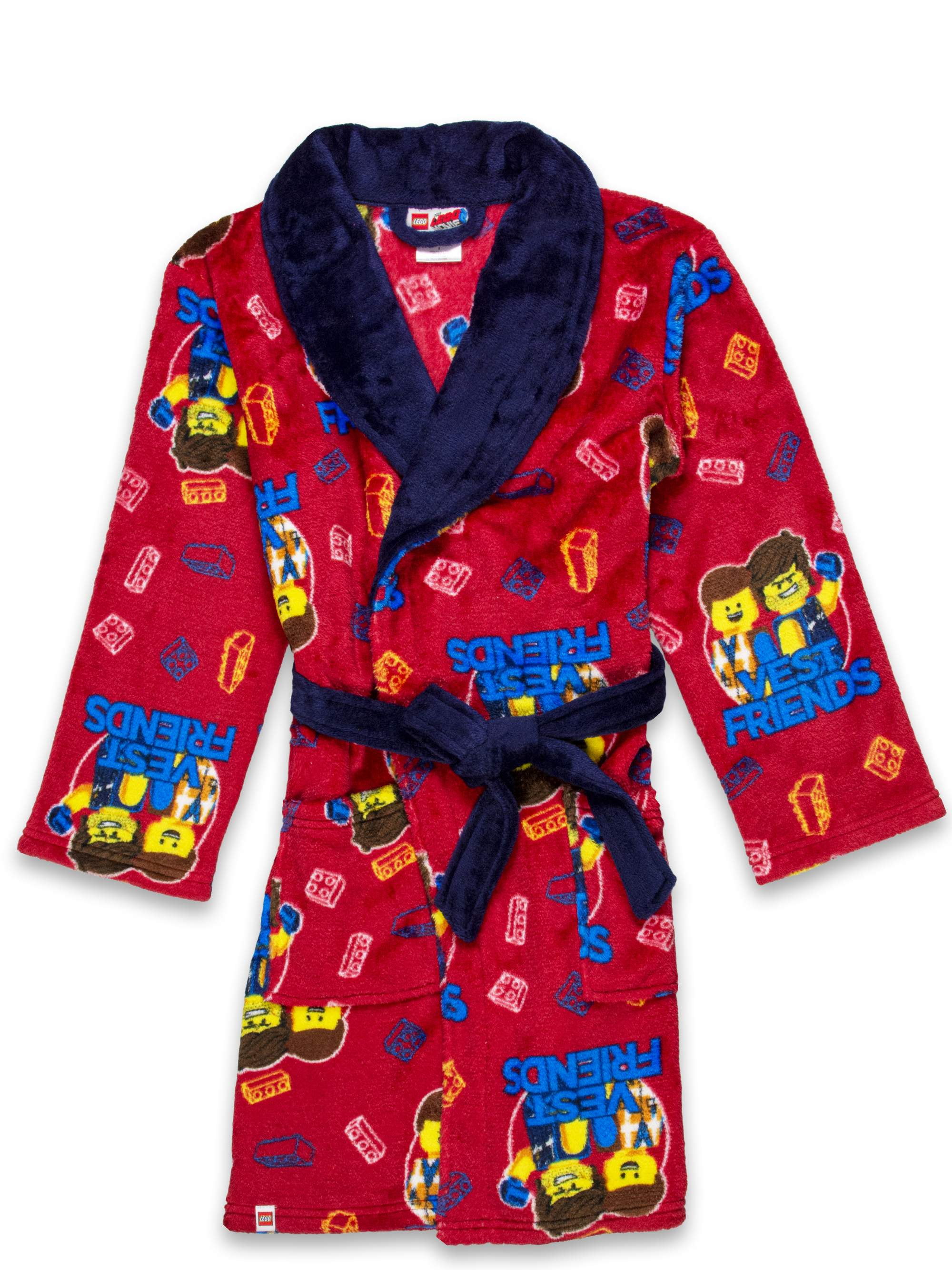 Komar Kids Boys Big Printed Fleece Robe