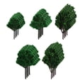 thumbnail image 2 of STARTIST Model Green Trees Desk Decoration DIY Crafts Photography Prop Building Model 20 pieces, 2 of 9