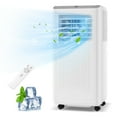 thumbnail image 1 of Gymax 8000 BTU Portable Air Conditioner 3 in 1 AC Unit Fan & Dehumidifier for Rooms up to 250 Sq FT, 1 of 10