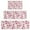 Pioneer Flower Floral-2, variant on Pioneer Flower Floral Print Pattern Kitchen Rugs Sets Of 3,Kitchen Runner Rugs Non Skid Washable,Decorative Kitchen Floor Mats for Kitchen,Sink,Laundry,17"x30"  17"x47"   17"x59"