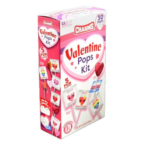 Charms Pop Valentine's Day 30 Count 10.58 oz. Box