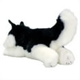 thumbnail image 2 of Aurora World Miyoni Lying Husky Plush (Black), 2 of 3