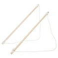 thumbnail image 5 of Troglfold banner pole bracket 2pcs Garden Banner Flag Pole Holder For Outside Wooden Banner Pole Wall Mount Flag Hanger For Yard And Porch Decorative Wood Banner Pole,15.75"X0.47"X0.47", 5 of 10