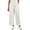 White, variant on Women's Wide-Leg Drawstring Cargo Pants Bright White L