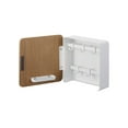 thumbnail image 1 of Yamazaki Magnet Key Hook 2 Steps Natural Natural Approx. W15.8XD15.7XH15.8cm Rin 2 Steps Key Storage With Movable Hook 4802, 1 of 5