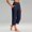 Navy, variant on 2026 Capri Pants for Women High Waisted Workout Yoga Capris Leggings Straight Leg Athletic Cropped Pants with Pockets