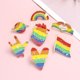 thumbnail image 4 of 7pcs / Set Broche Lindo Suéter Clips Cardigan Collar Pasadores de Seguridad Iris,, 4 of 9