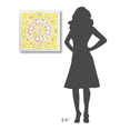 thumbnail image 4 of Global Gallery's 'Citrus Tile II v2' By Elyse DeNeige Stretched Canvas Wall Art, 4 of 4