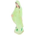 thumbnail image 5 of Desktop Plastic Statue Virgin Statue Religious Style Porch Durable Design Light Green 1Pack, 5 of 5