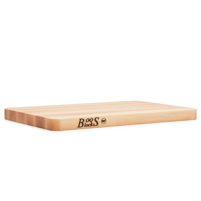 Mascot Hardware Chop-N-Slice 15 in. x 7 in. Rectangle Gray Marble and Wood Cutting Board