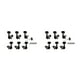 thumbnail image 1 of Yuarrent Clavijas de afinación de guitarra, cabezales de máquina de bloqueo, afinadores, perillas, accesorios clásicos, profesionales, Type1 NO1, 1 of 6