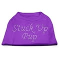 thumbnail image 5 of Pet Dog  Cat Shirt Rhinestone, "Stuck Up Pup", 5 of 10