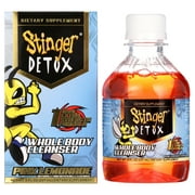 Stinger Detox Whole Body Cleanser 1 Hr Extra Strength Drink  Pink Lemonade 8 OZ