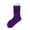 czb# Purple324, variant on CUZIBR Kids Socks Autumn Soft Comfortable Mid Crew Length Stackable Solid Color Breathable Socks For Toddlers Girls School Play Casual Wear,0-2 Years