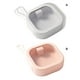 thumbnail image 4 of Matsuzay Caja de almacenamiento de dentición postiza Protector bucal Braces Estuche Organizador Contenedor Salud Cuidado de la boca Guardia Almacenamiento y organización del hogar Blanco, 4 of 6