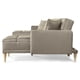 thumbnail image 5 of Sala Modular Doble Chaise Makora Travis con Memory Foam, Color Arena Lino Respaldo Reclinable de 3 Posiciones, 5 of 7