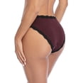 thumbnail image 5 of Women's Assorted Hipster Panties Cotton Soft Underwear Pack of 4, 5 of 6