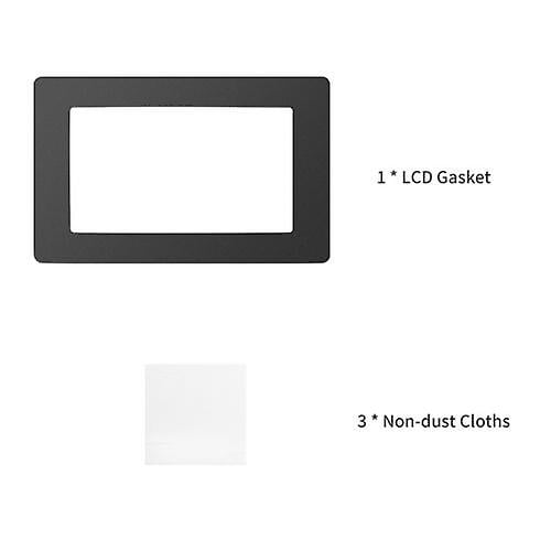 Junta LCD negra de 6,5 x 4,1 pulgadas Protección contra derrames de resina