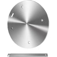 thumbnail image 1 of Heat Diffuser Plate, Grouarty Stainless Steel Cooking Induction Adapter Simmer Plate for Electric Gas Glass Cooktop Hob Ring, Induction Cooktop Converter Plate With Handle 9.45inch, 1 of 5