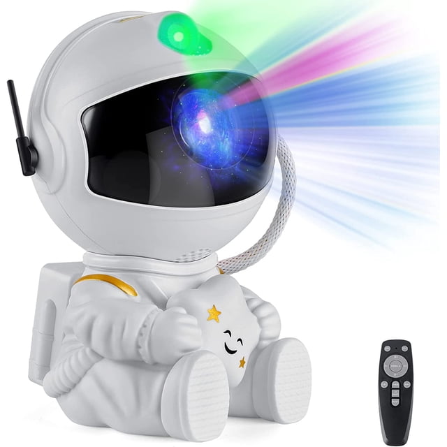 Hweilai Star Projector Galaxy Light,Night Light for Kids,Light Projector for Bedroom,Starry Nebula Ceiling LED Lamp,with Remote