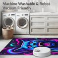 thumbnail image 5 of ODIKA 5'x7' Machine Washable Non-Slip Area Rug, Celestial Roaring Showcase High Traffic Rug, Blue, 436559, 5 of 7