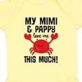 thumbnail image 4 of Inktastic Mimi and Pappy Love Me Boys or Girls Baby Bodysuit, 4 of 5