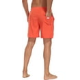 thumbnail image 5 of Mowujeit Men's Quick Dry Solid Swim Trunks with Mesh Liner - Summer Beach Shorts,Orange, Size XXXL, 5 of 8