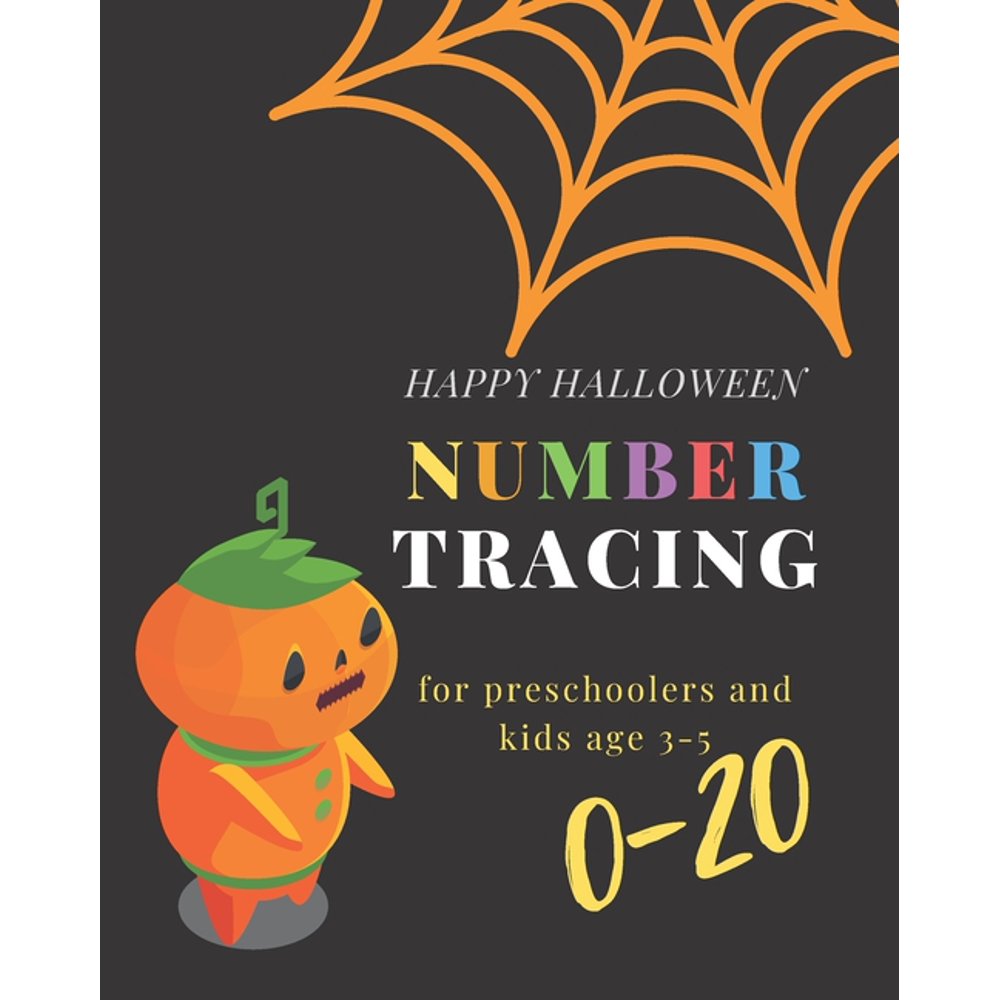 0-20 Number tracing for Preschoolers and kids Ages 3-5 : Book for