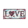 thumbnail image 3 of Evergreen Indoor Outdoor Doormat Bundle Set of 5 - Frame and 4 Holiday Seasonal Inserts Valentine's Love Easter Tulips 4th of July and St. Patricks, 3 of 8