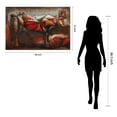 thumbnail image 6 of Empire Art Direct "Bullish" Mixed Media Hand Painted Iron Wall Sculpture by Primo, 6 of 9