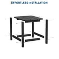 thumbnail image 5 of Soonbuy Outdoor HDPE Square Side Table,Adirondack Style Patio End Table for Pool, Beach,Weather Resistant & Easy Setup, 5 of 7