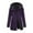 Dark Purple, variant on Women's Waterproof Softshell Jacket Hooded Windbreaker Raincoat Outdoor Hiking Trench Coat XL Size Black