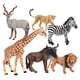 thumbnail image 4 of 6x de Plástico con Modelos de , Adornos para Tartas, Decoración, Miniatura, Juguetes Educativos para Edades de 3 Yotijar Animales salvajes, 4 of 10