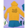 thumbnail image 3 of The Graduation Of An Owl Hoodie Juniors -Image by Shutterstock,  Medium, 3 of 4