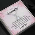 thumbnail image 4 of To My Soulmate Life May Not Always be Sweet Eternal Hope Necklace Message Card, 4 of 7