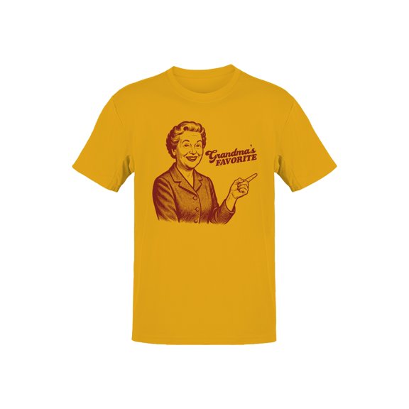 Grandma's Favorite Vintage Art Men's T-shirt
