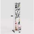 thumbnail image 4 of Summer Style Wooden Address Number Planter Sign with Flamingo Pattern - 36"x4.375"x7" - Perfect for Front Door Display, 4 of 7
