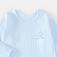 thumbnail image 5 of mgoYE Toddler Baby Boys Girls Clothes 3 6 12 18 24m 3t 4t Long Sleeve Ribbed Top and Pants Set 2 Piece Solid Color Fall Winter Outfits Size 12-18 Months, 5 of 9