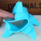 thumbnail image 3 of Blue Shark Wing Bandeja para cubitos de hielo/Molde para cubitos de hielo o molde para pastel de chocolate Bandeja para cubitos de hielo inusual, juego de 2 moldes de silicona de grado alimenticio Sin BPA y certificado por la FDA ER, 3 of 5