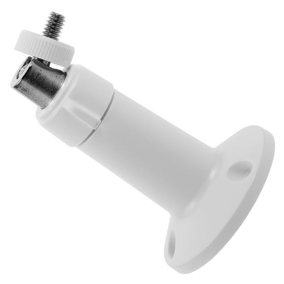 LULULION Robust White Solar Camera Mount with Fine Rotation for Wall and Boat Outdoor Security Use