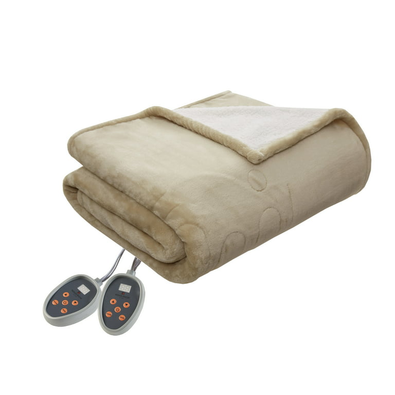 Woolrich Electric Blanket w/Heat Level Controllers, Queen: 84x90