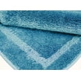 thumbnail image 2 of Ellis Ultra Soft Microfiber Bath Mat, Non Slip TPR Backing Water Absorbent Accent Rug for Bathroom Vanity Bathtub/Shower, Machine Washable - Extra long 20x60 Inch Runner, Blue, 2 of 2
