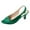 Green, variant on RUIYANQI Women's Metallic Pointed Toe Ballet Flats - Shiny Slip - On Dress Shoes, Trendy Casual Walking Footwear, Comfortable Low - Heel Loafers, Stylish Party Evening Pumps