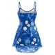 thumbnail image 2 of Tamaño de encaje con estampado de talla grande Rosegal  Camisetas sin mangas de talla grande, 2 of 5