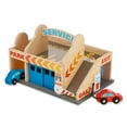 thumbnail image 1 of Melissa & Doug Service Station Parking Garage (Vehicles, Functional Elevator, Easy to Carry, 6 Pieces), 1 of 4