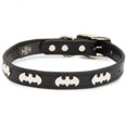 thumbnail image 2 of Batman with Bat Symbol   and  Metal Charm 0.75 Wide Dog Collar, 2 of 3
