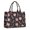 Labrador Retriever and Flowers, variant on Cavalier King Charles Spaniel and Floral Tote Bag, Shopping Handbag with Interior Pockets & Top Handle, Smooth Zipper Gifts for Women Men,15.7 X 5.1 X 13 Inches