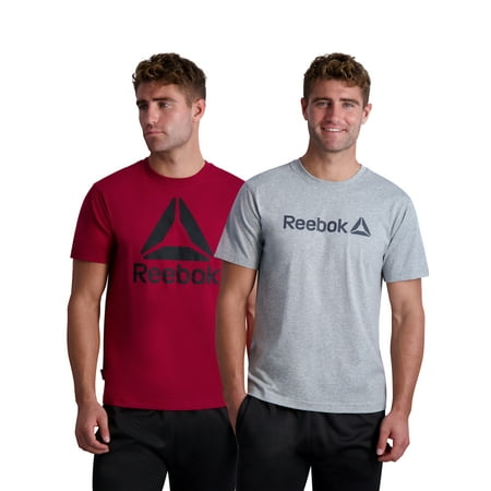 Reebok Men's Graphic Performance T-Shirt (2-Pack), up to Size 3XL