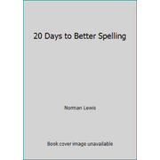 20 Days to Better Spelling [Paperback - Used]