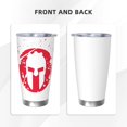 thumbnail image 3 of Spartan RaceVaso de 20 oz, taza de viaje para café con aislamiento al vacío de acero inoxidable, taza de café, taza de viaje con tapa, taza térmica para exteriores, 3 of 8